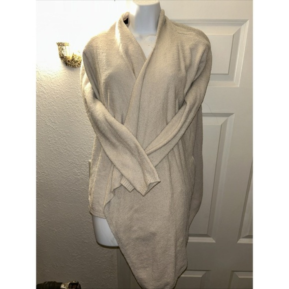 Barefoot Dreams CozyChic Lite Island Wrap Size S M‎ Cardigan Sweater Boho Beachy